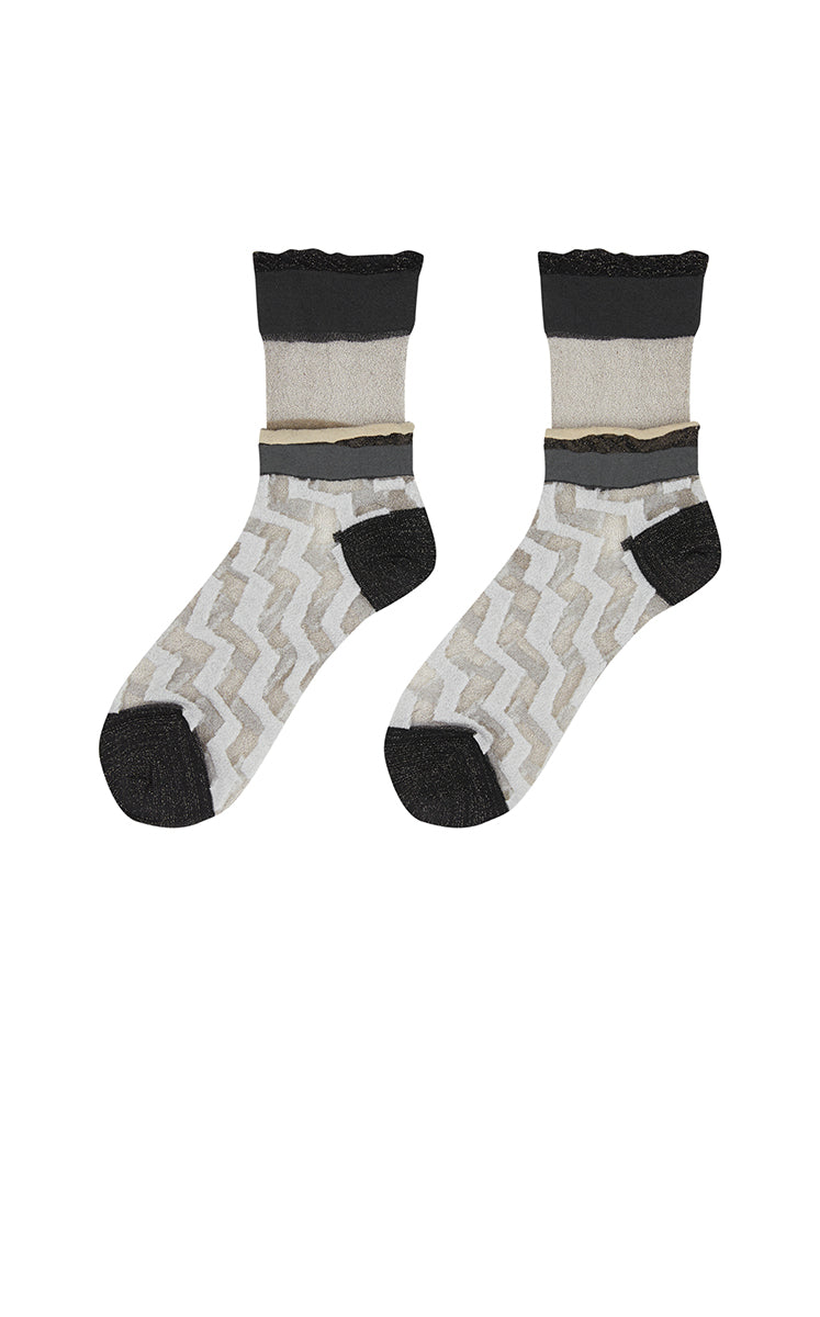 Socks / JNBY Art Stripe Low-Cut Socks