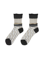 Socks / JNBY Art Stripe Low-Cut Socks