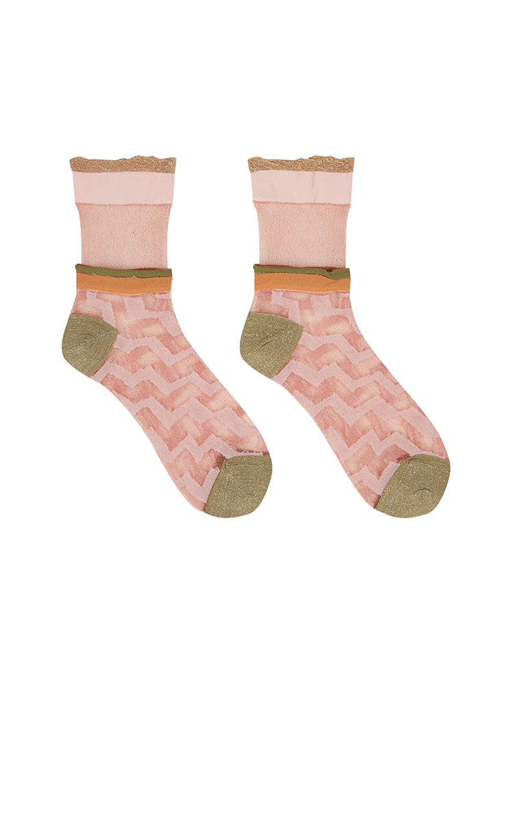 Socks / JNBY Art Stripe Low-Cut Socks
