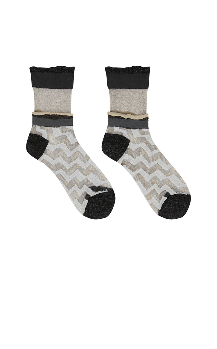Socks / JNBY Art Stripe Low-Cut Socks