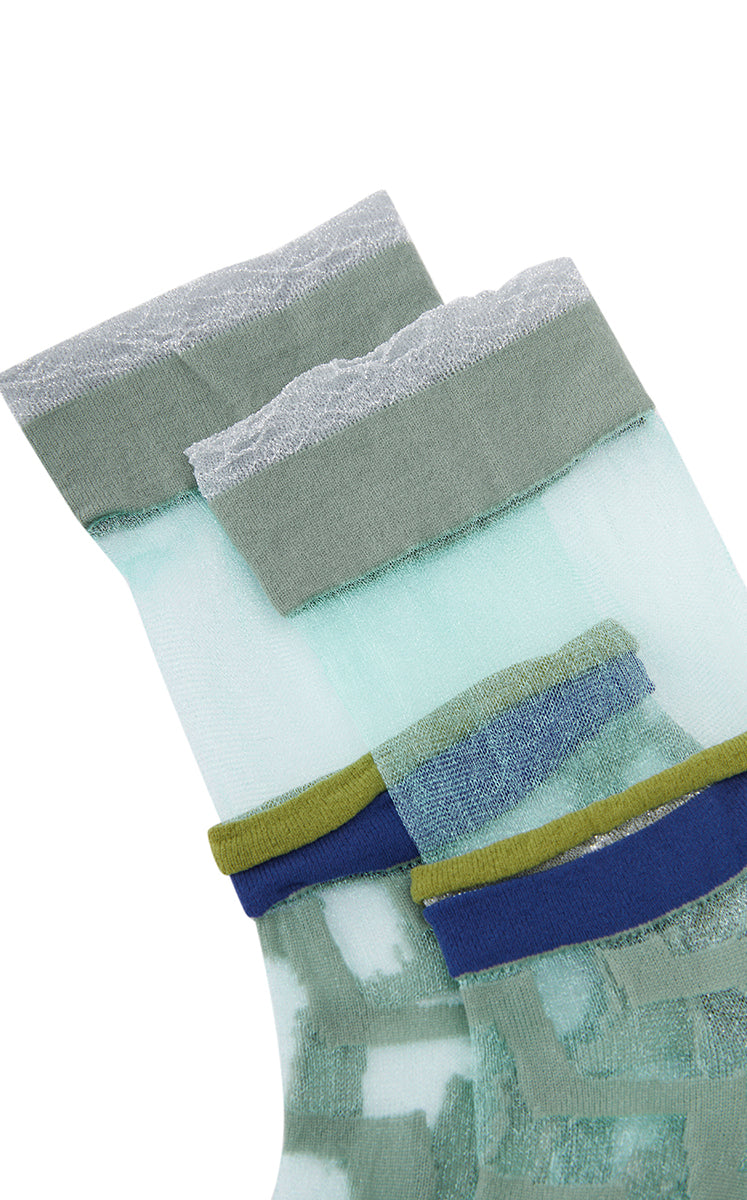 Socks / JNBY Art Stripe Low-Cut Socks