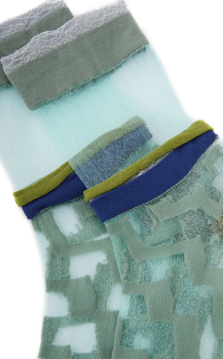 Socks / JNBY Art Stripe Low-Cut Socks