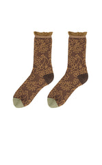 Socks / JNBY Floral Mid-Calf Socks