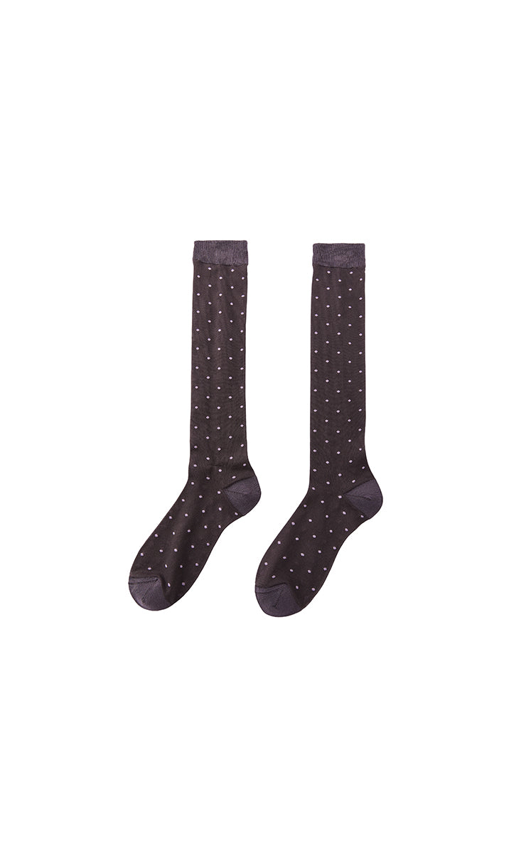 Socks / JNBY Polka Dot High-Crew Socks