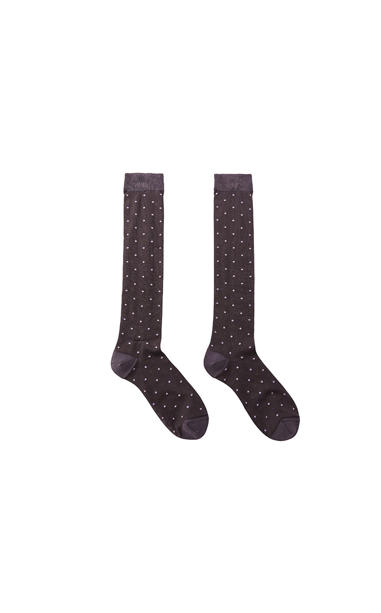 Socks / JNBY Polka Dot High-Crew Socks