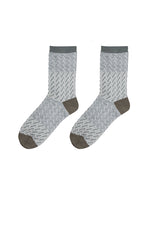 Socks / JNBY Retro Striped Mid-Crew Socks