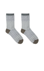 Socks / JNBY Retro Striped Mid-Crew Socks