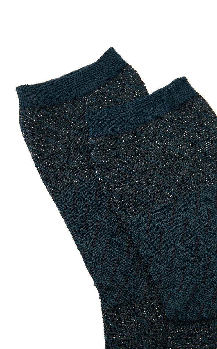 Socks / JNBY Retro Striped Mid-Crew Socks