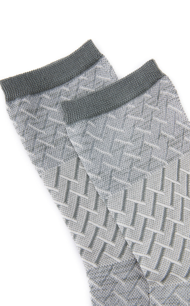 Socks / JNBY Retro Striped Mid-Crew Socks
