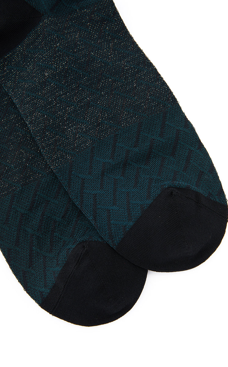 Socks / JNBY Retro Striped Mid-Crew Socks