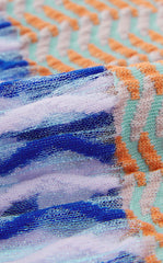 Socks / JNBY Striped Cotton Blend High-Crew Socks
