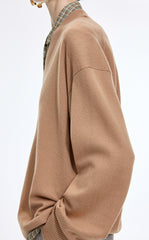 Sweater / JNBY Alpaca Wool Blend V-Neck Pullover