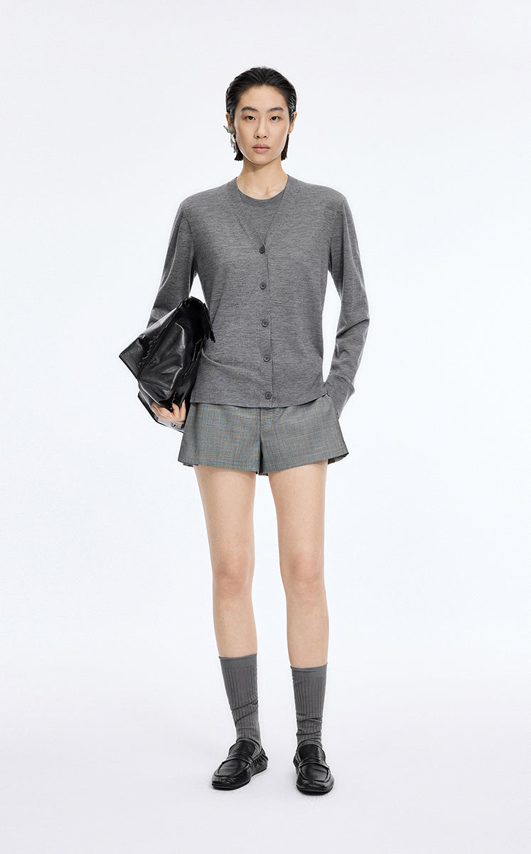 Sweater / JNBY Basolan Wool Long Sleeve Knit Pullover