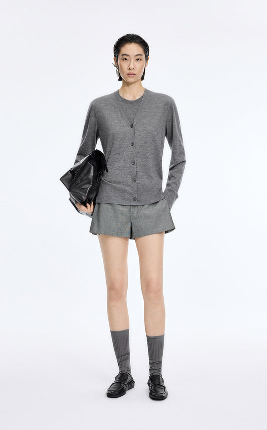 Sweater / JNBY Basolan Wool Long Sleeve Knit Pullover