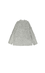 Sweater / JNBY Faux-fur texture Alpaca-Blend Long Cardigan