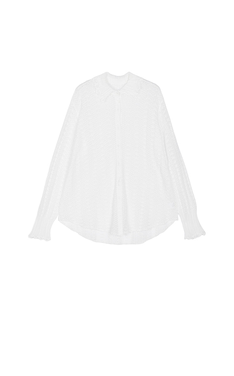 Sweater / JNBY H-Shaped Longline Cotton Cardigan