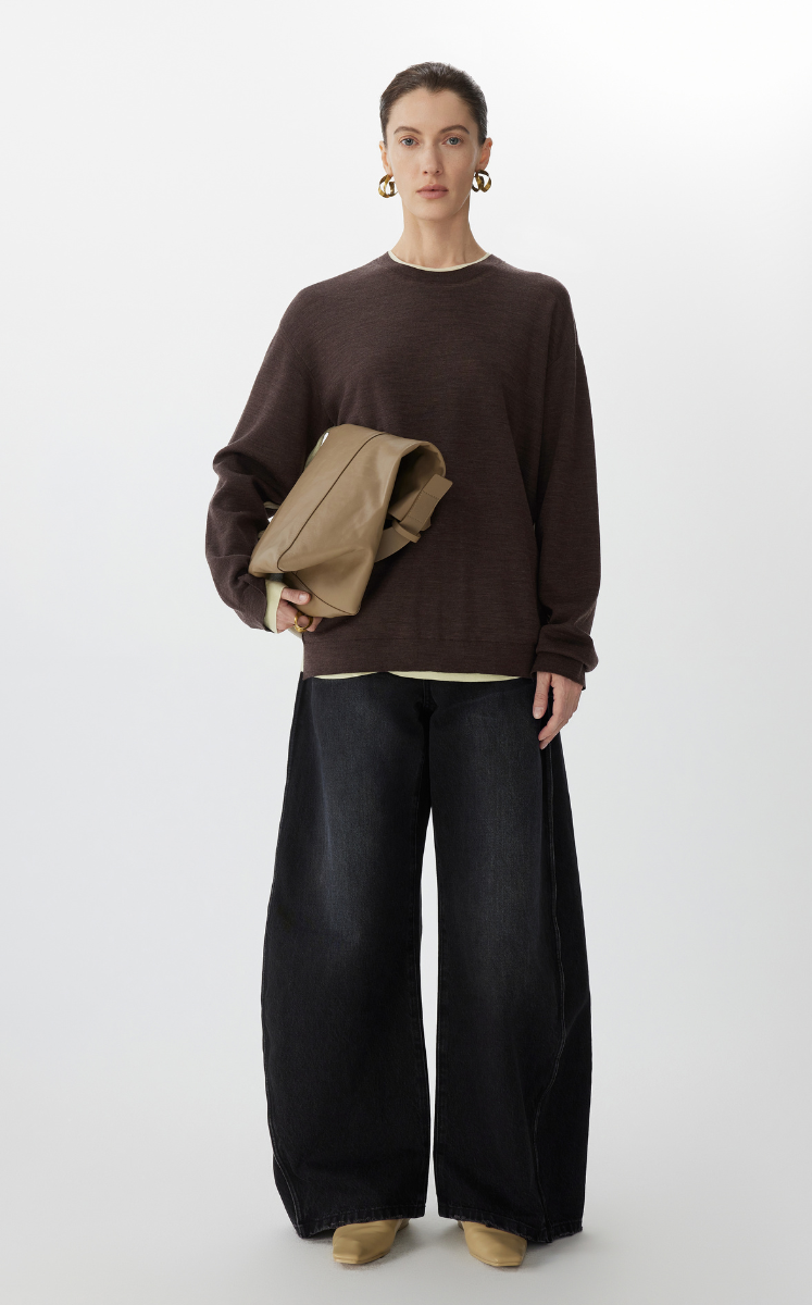 Sweater / JNBY Merino Wool Relaxed Sweater