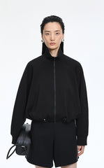 Sweater / JNBY Oversized Cotton Blend Raglan Sleeve Cardigan