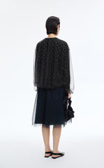 Sweater / JNBY Oversized O-line Mid-length Cardigan