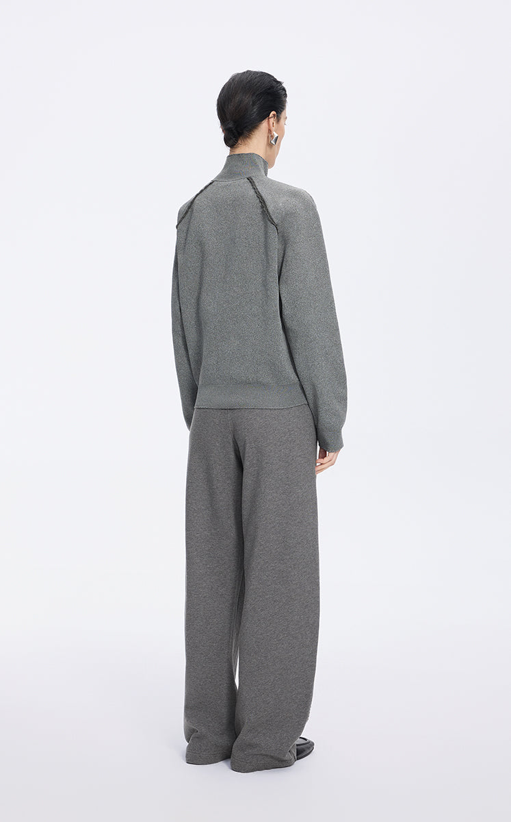 Sweater / JNBY Raglan T-Shape Mid-Length Cardigan