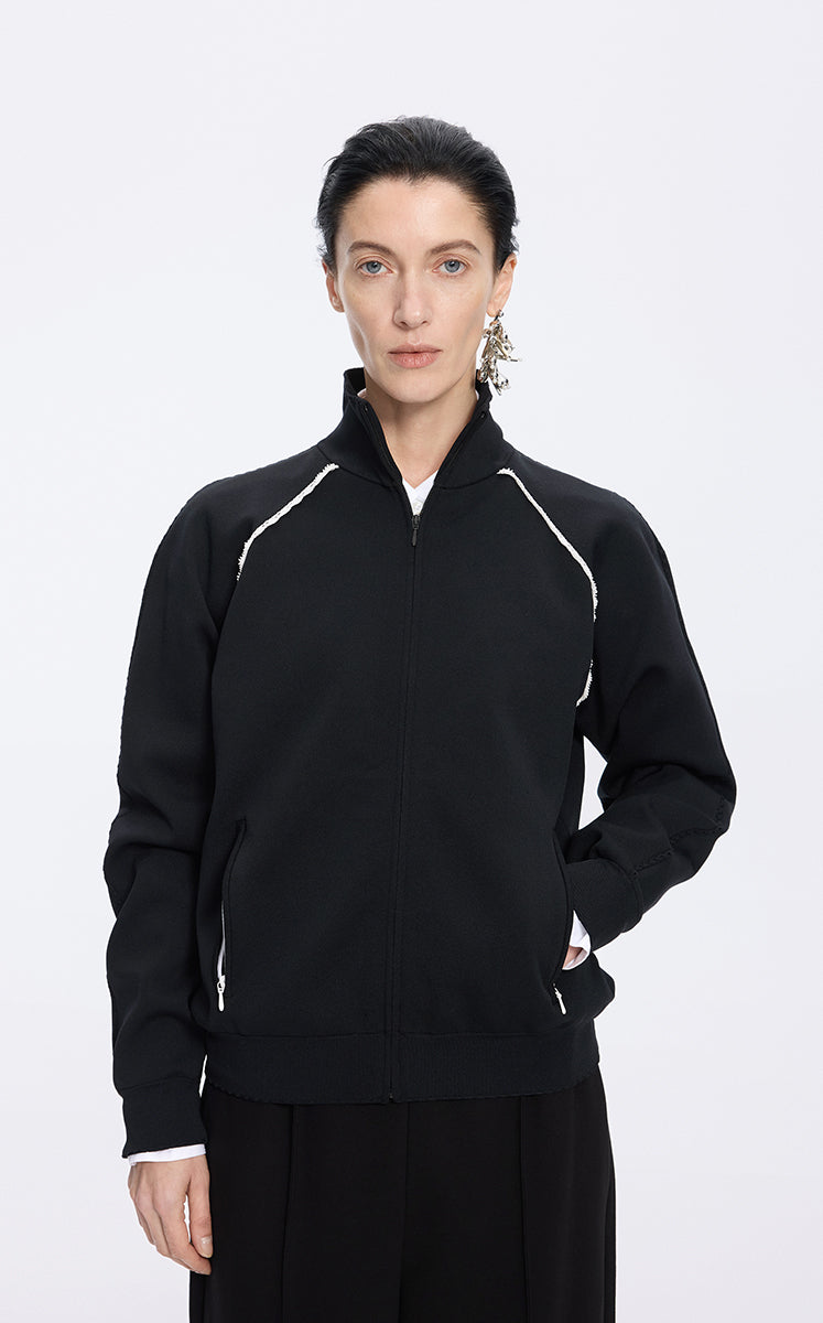 Sweater / JNBY Raglan T-Shape Mid-Length Cardigan