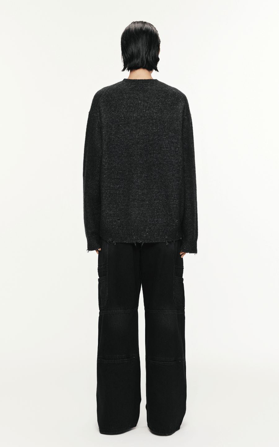 Sweater / JNBY Relaxed Metallic-Threading Sweater