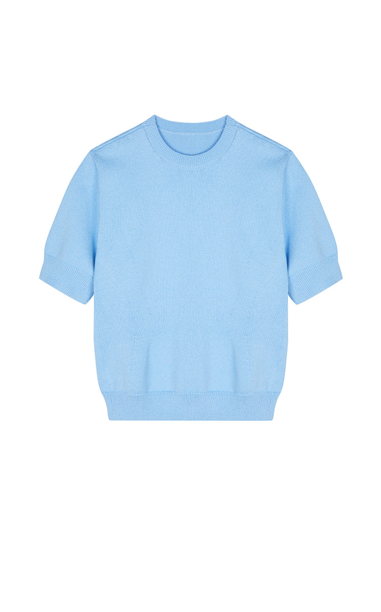 Sweater / JNBY Relaxed T-shape Short-Sleeve Sweater