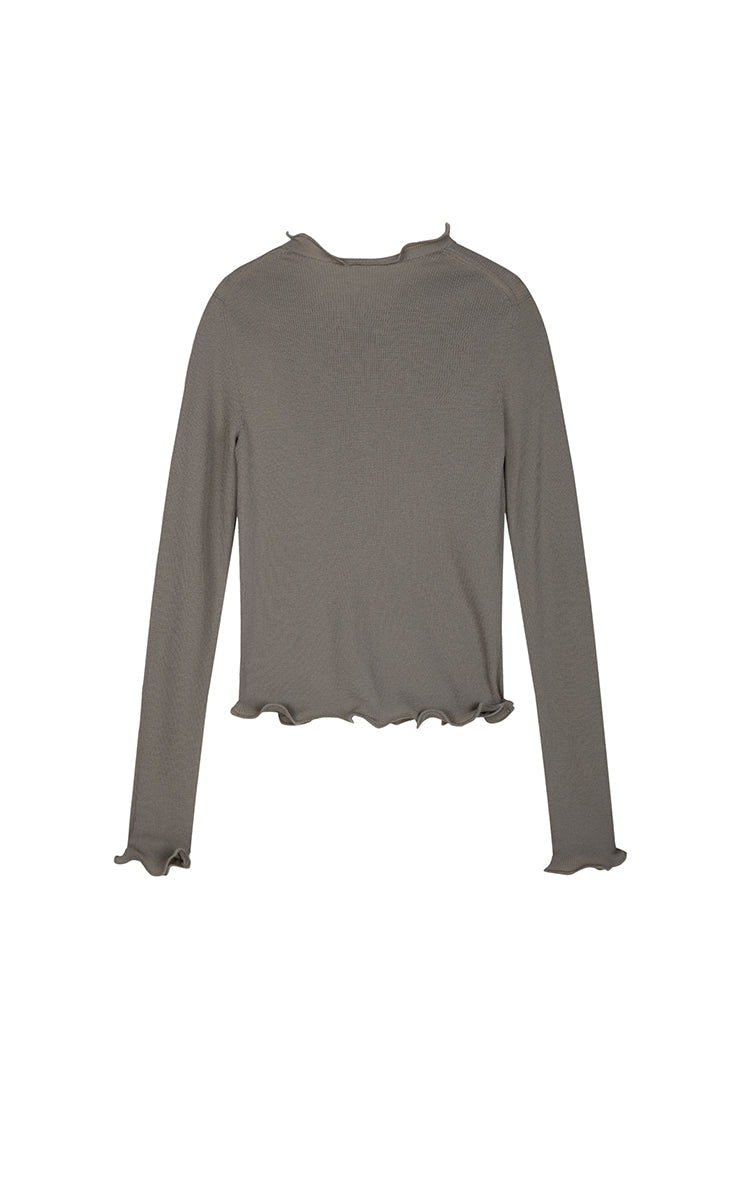 Sweater / JNBY Slim X-Shape Wool Cardigan