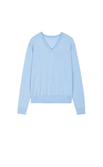 Sweater / JNBY V-neck Cashmere Wool Blend Pullover