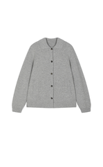 Sweater / JNBY Wool-Cashmere Blend Petite Lapel Cardigan