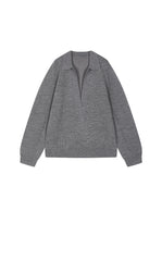 Sweater / JNBY Wool Blend Polo Neck Pullover