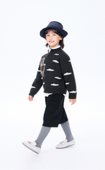 Sweater / jnby by JNBY Bear Postman Wool Blend Cardigan