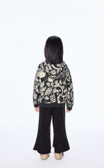 Sweater / jnby by JNBY Jacquard Pattern Long Open-Front Sweater