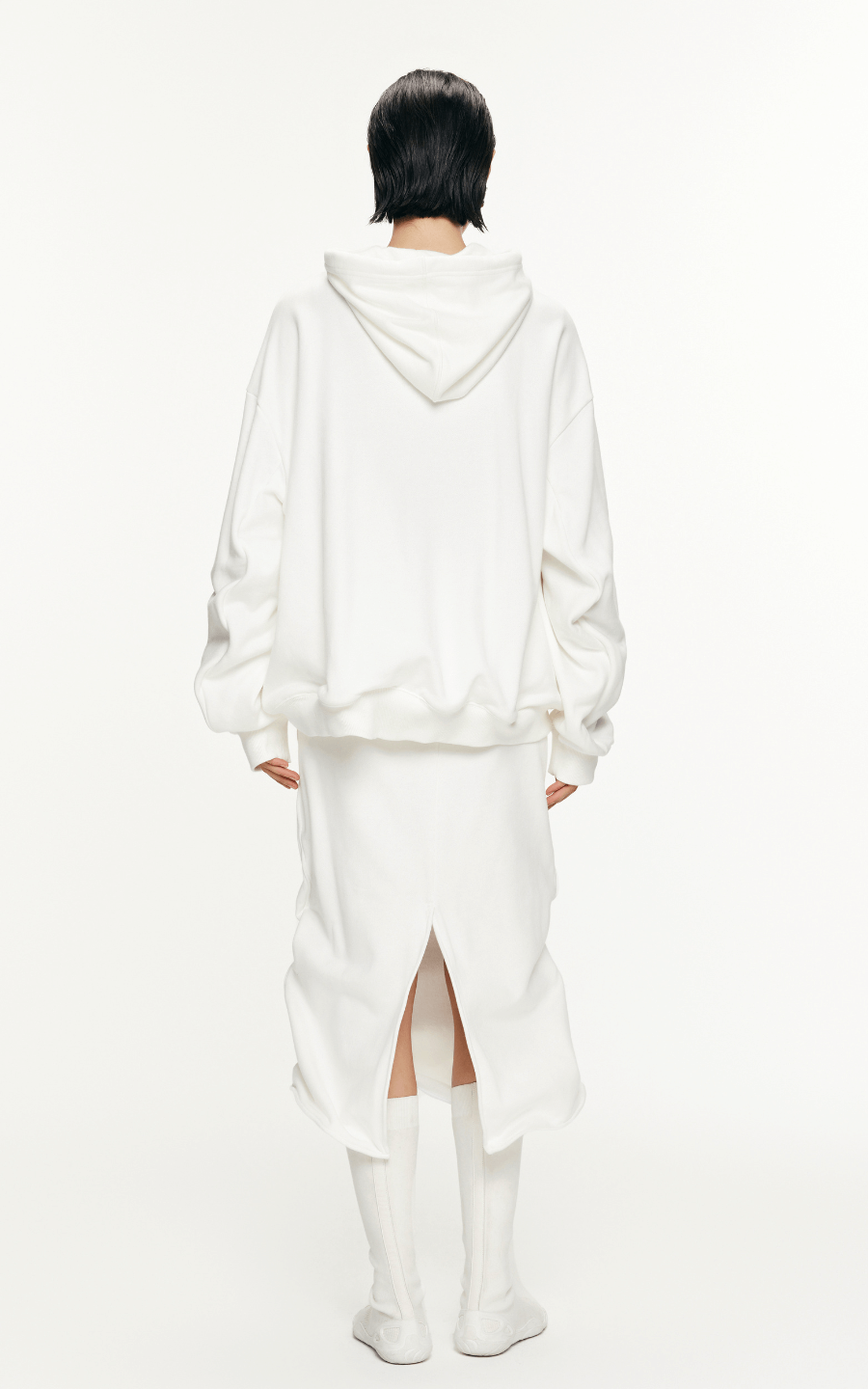 Sweatshirt / JNBY Drawstring Aluminum Wire  Cotton Hooded Pullover