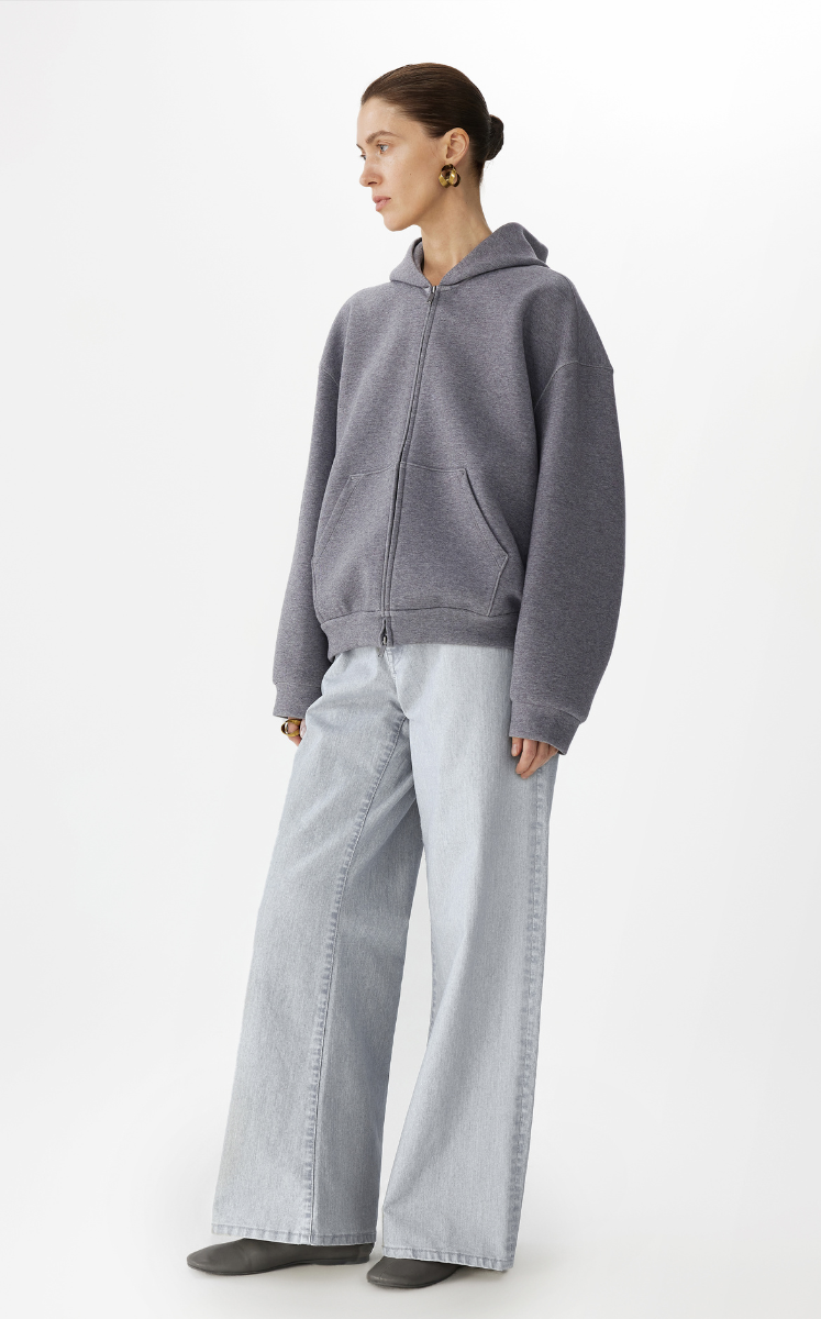 Sweatshirt / JNBY Oversized Cotton Hoodie