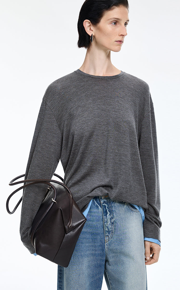 Sweatshirt / JNBY Relaxed skin-friendly Layered Pullover