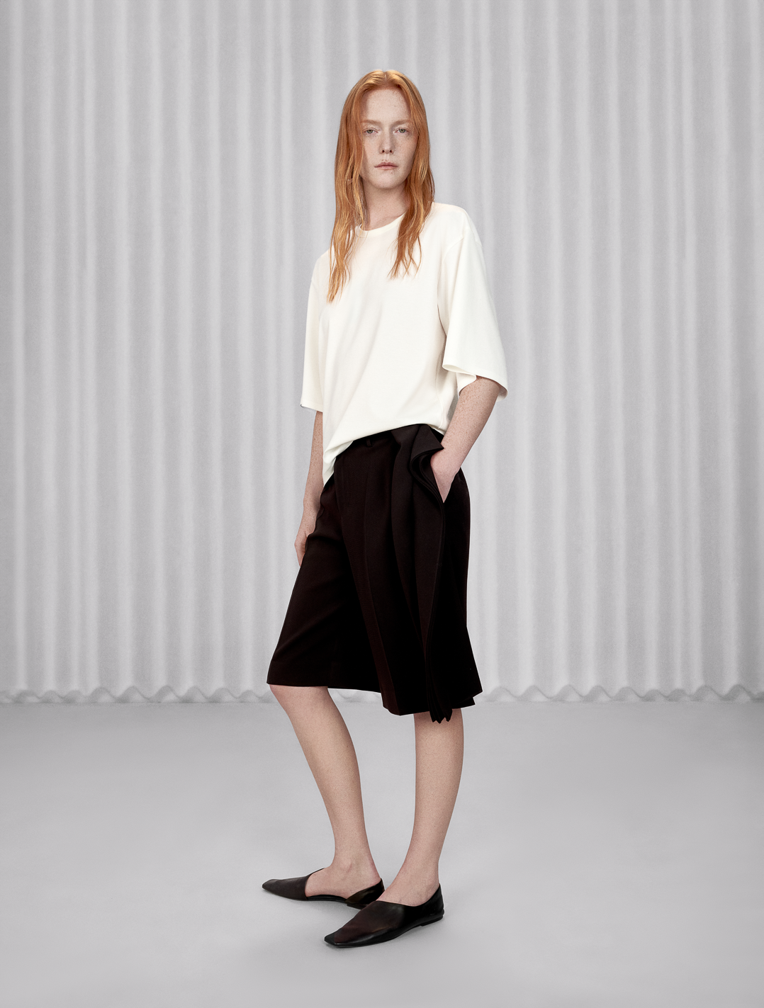 T-Shirt / JNBY Bonded Blend Short Sleeve T-Shirt