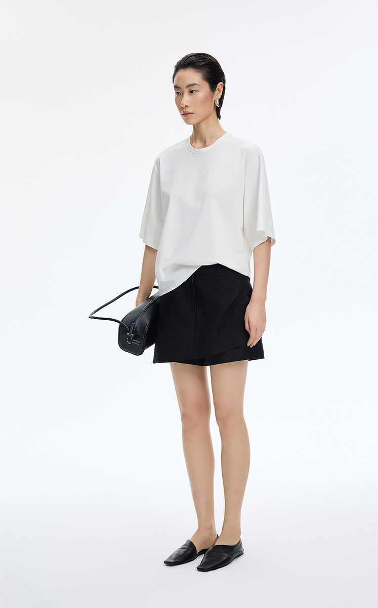 T-Shirt / JNBY Bonded Blend Short Sleeve T-Shirt