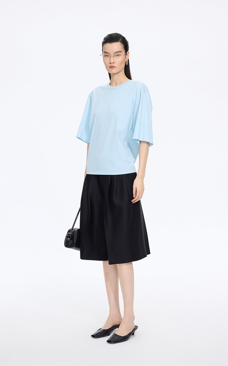 T-Shirt / JNBY Bonded Blend Short Sleeve T-Shirt