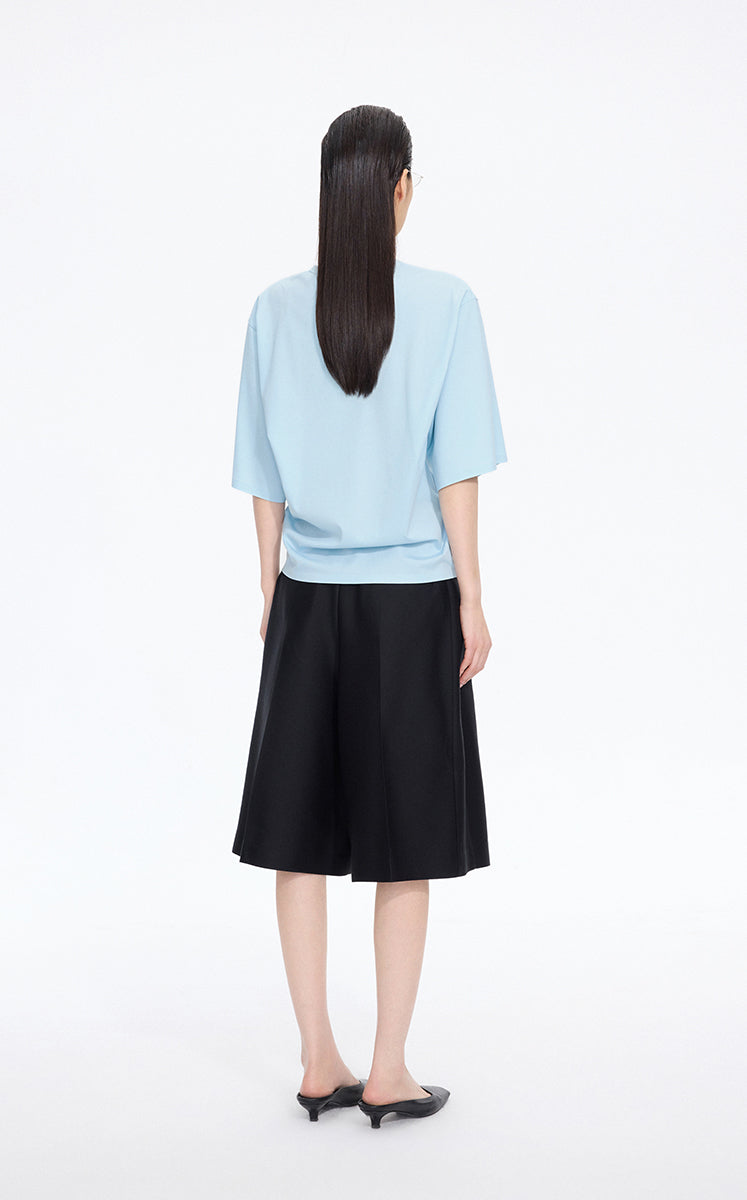 T-Shirt / JNBY Bonded Blend Short Sleeve T-Shirt