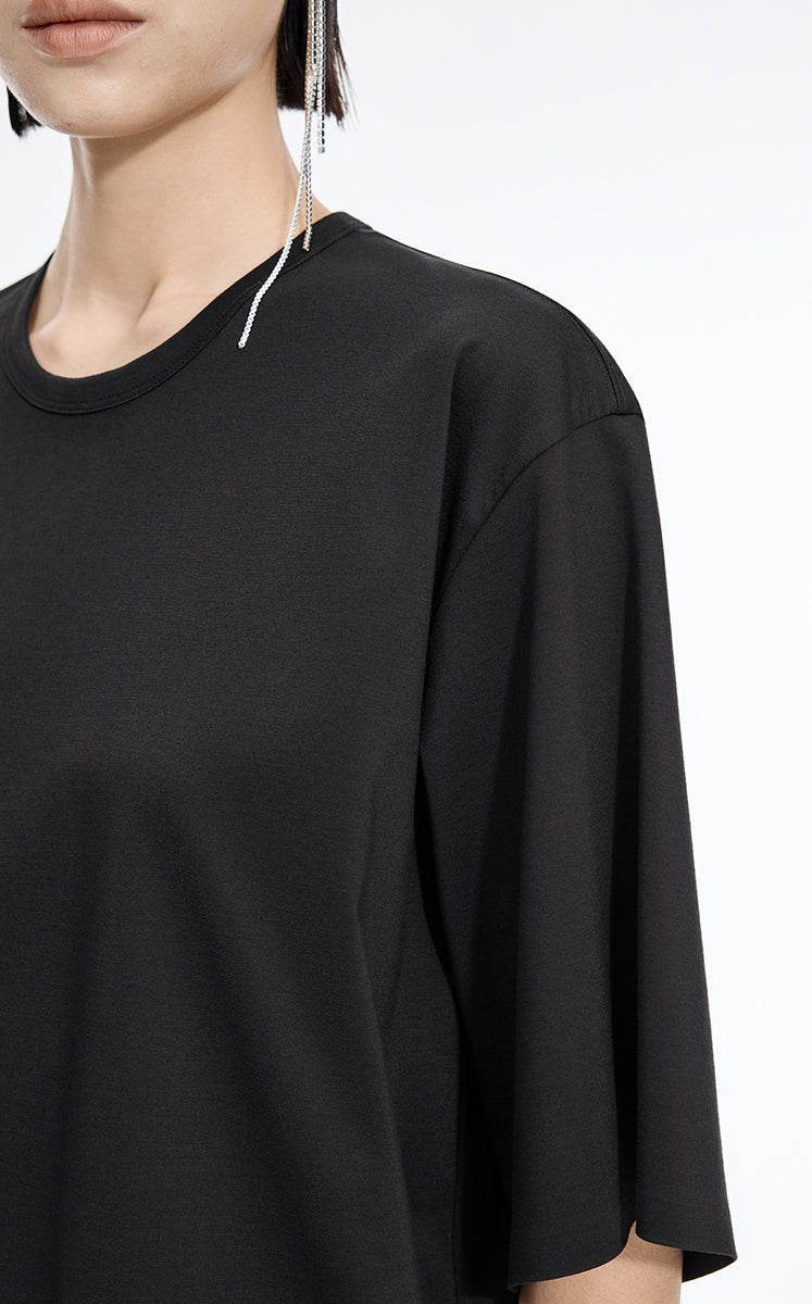 T-Shirt / JNBY Bonded Blend Short Sleeve T-Shirt