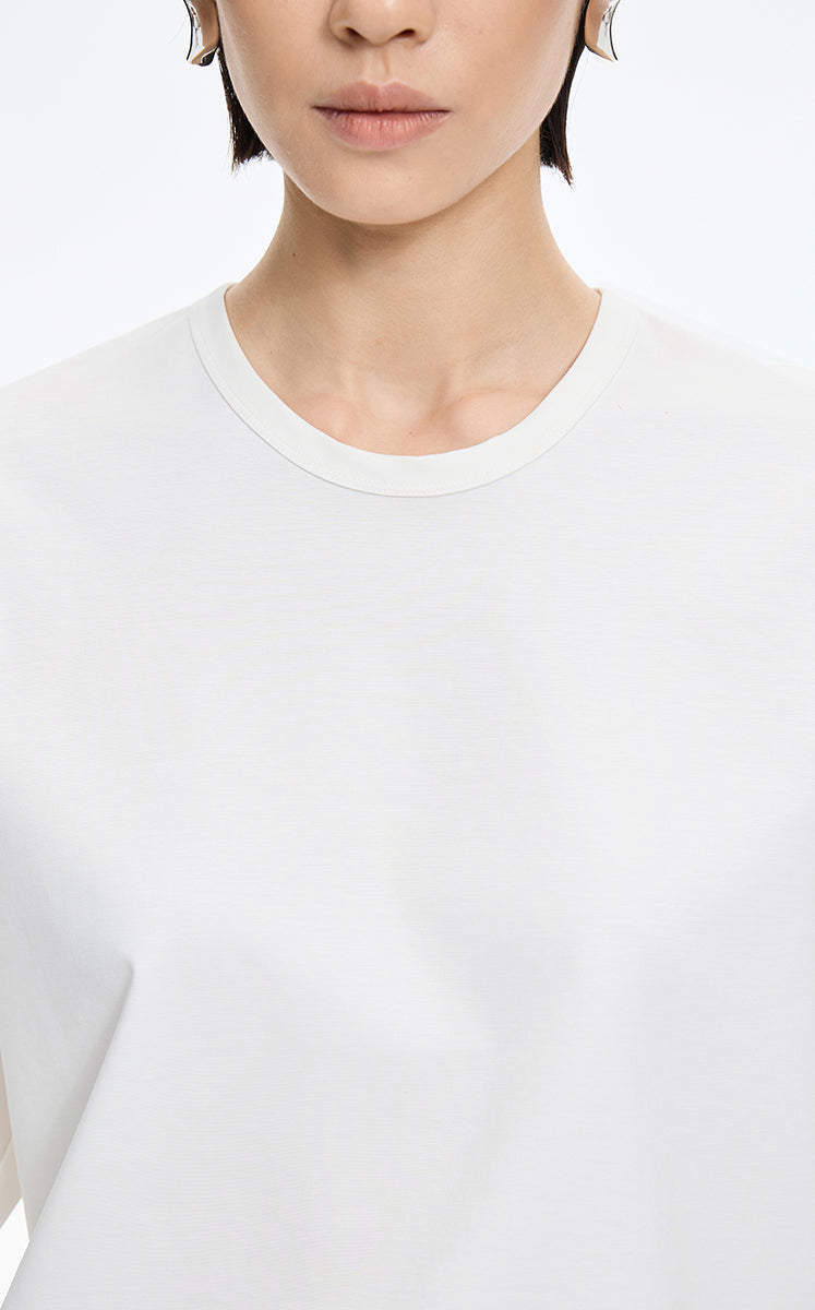 T-Shirt / JNBY Bonded Blend Short Sleeve T-Shirt