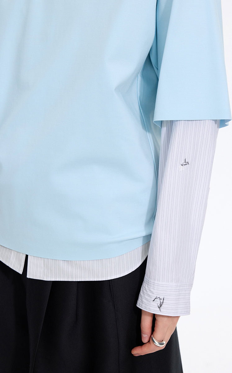 T-Shirt / JNBY Bonded Blend Short Sleeve T-Shirt