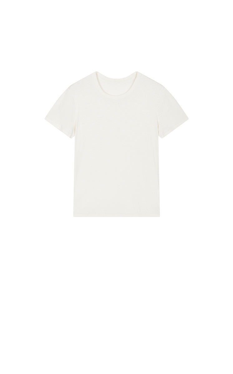 T-Shirt / JNBY Cotton Cashmere Cropped T-Shirt