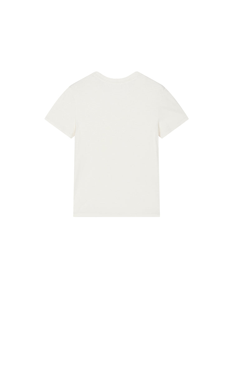 T-Shirt / JNBY Cotton Cashmere Cropped T-Shirt