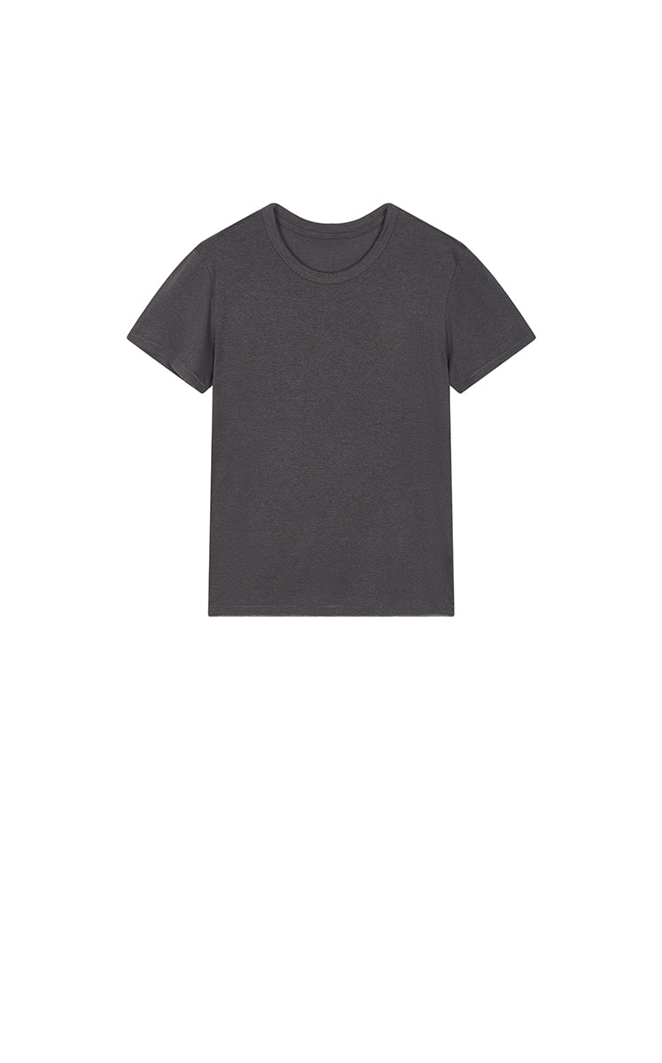 T-Shirt / JNBY Cotton Cashmere Cropped T-Shirt
