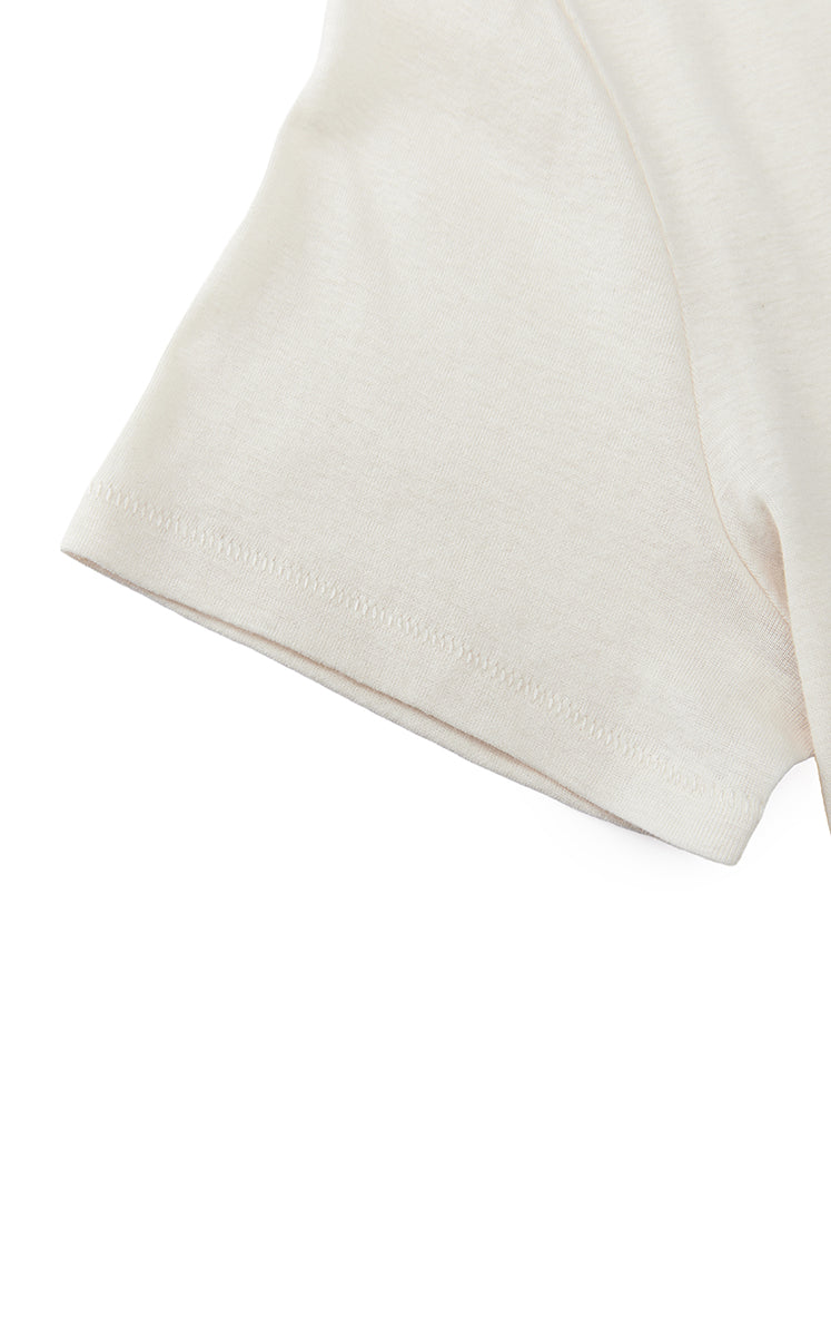 T-Shirt / JNBY Cotton Cashmere Cropped T-Shirt