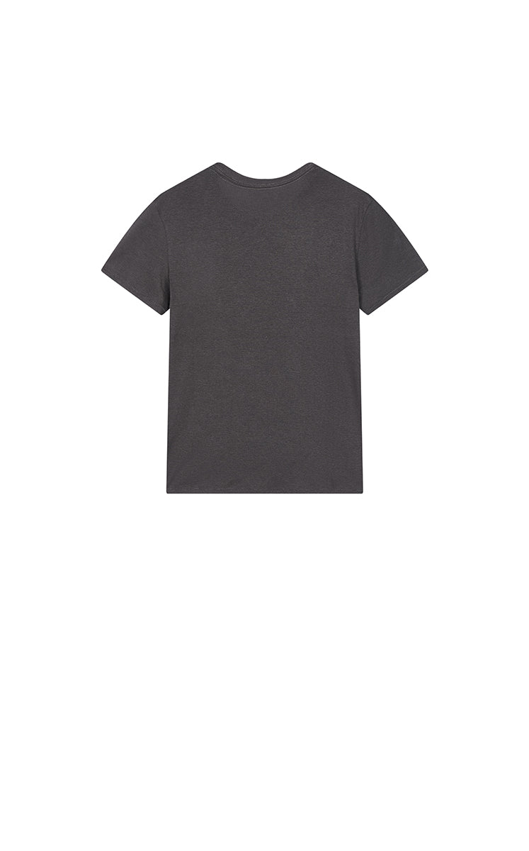 T-Shirt / JNBY Cotton Cashmere Cropped T-Shirt