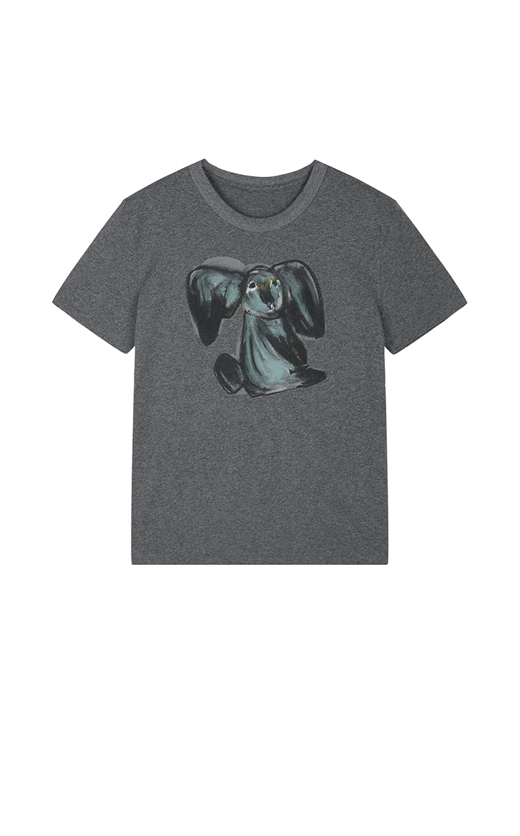 T-Shirt / JNBY Hand-Drawn Graphic Cotton T-Shirt