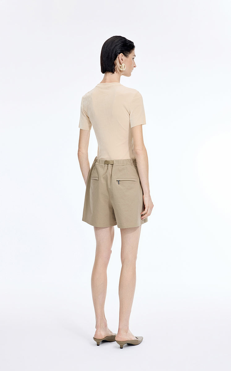 T-Shirt / JNBY X-Shaped Dog Graphic Fitted T-Shirt